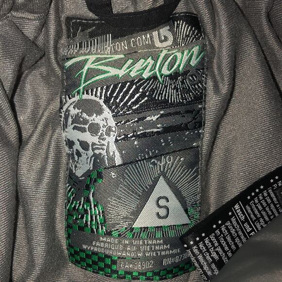 Burton boys, cargo ski snowboard pants black size small 8 yrs - Picture 8 of 9